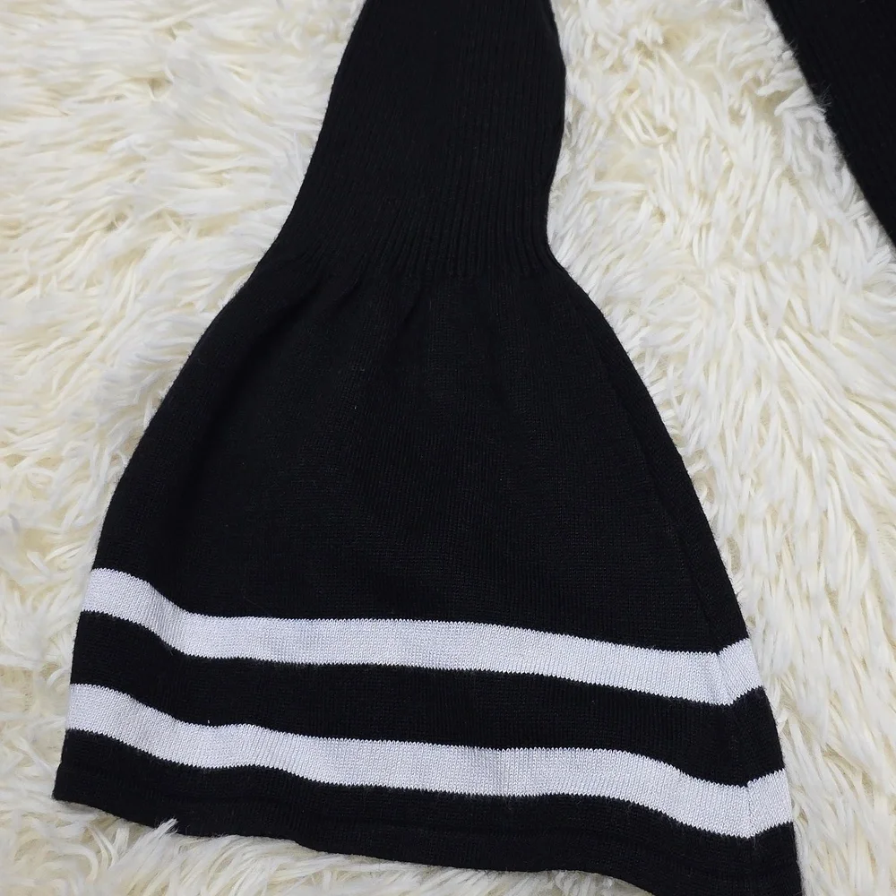 Stylish Black and White Women's Sweater